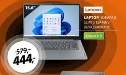 Expert Lenovo laptop IDEAPAD SLIM 3 15AMN8 (82XQ00XWMH) aanbieding