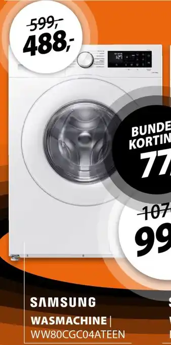 Samsung wasmachine WW80CGC04ATEEN