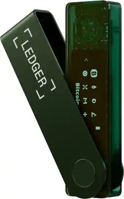 Coolblue Ledger Nano X Emerald Green aanbieding
