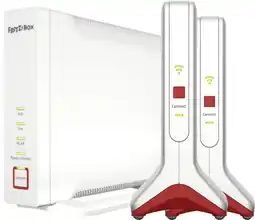 Coolblue AVM FRITZ!Box 4060 International + FRITZ!Repeater 6000 International Lot de 2 aanbieding