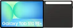 Coolblue Samsung Galaxy Tab S10 FE Plus 13,1 Pouces 128 Go Wifi Gris + Book Case Noir aanbieding