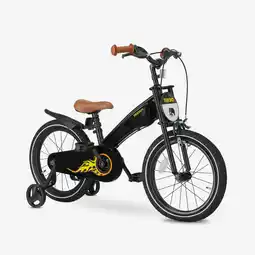 Decathlon Deryan Turbo 3-in-1 Kinderfiets - 16 Inch - Zwart aanbieding