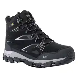 Decathlon Dames Holcombe III Wandelschoenen (Zwart/Paarse Salie) aanbieding