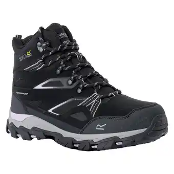 Decathlon Dames Holcombe III Wandelschoenen (Zwart/Paarse Salie) aanbieding