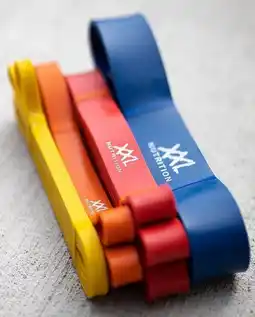 Decathlon Power Bands - Weerstandsband, Fitness Accessoire - Oranje - Medium 5-20kg - 1st aanbieding