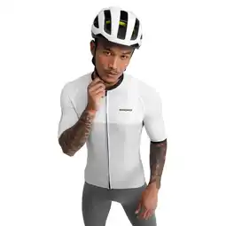 Decathlon Heren Fietsen wielershirt korte mouw M2 Granfondo Wit aanbieding