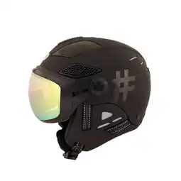 Decathlon vizierhelm LOUNA2 TEMPO BLACK TO BLACK aanbieding