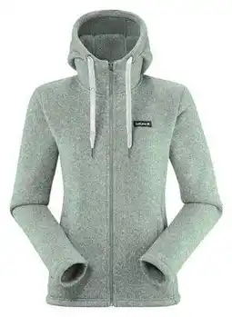Decathlon Lafuma CALI HOODIE Damesfleecejas Groen/Grijs aanbieding