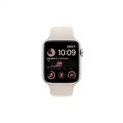 Electro Depot Apple Watch SE2 44mm 2e generatie Starlight - Refurbished grade Uitstekende staat aanbieding
