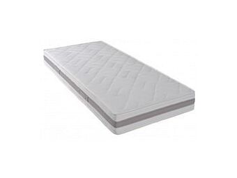 De Matrassen Gigant Matelas Jaritex PU silver à ressorts ensachés coloris blanc et gris-70x190cm-Ferme aanbieding