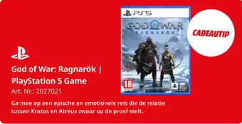 God of war ragnarök playstation 5 game