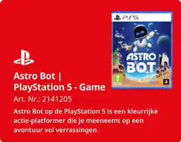MediaMarkt Astro bot playstation 5 game aanbieding