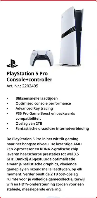 Playstation 5 pro console+controller