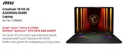 MediaMarkt msi C Crosshair 18 HX AI A2XWGKG-024BE Laptop aanbieding