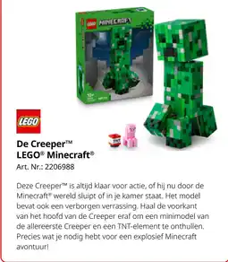 MediaMarkt De Creeper Lego Minecraft aanbieding