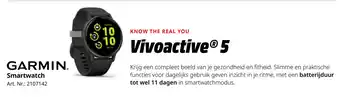 MediaMarkt Garmin Smartwatch Vivoactive 5 aanbieding