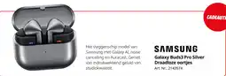 MediaMarkt Samsung Galaxy Buds3 Pro Silver Draadloze oortjes aanbieding