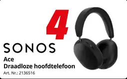 MediaMarkt Sonos Ace Draadloze Hoofdtelefoon aanbieding