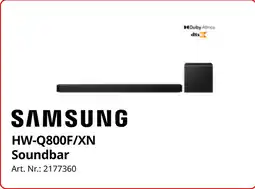 MediaMarkt Samsung HW-Q800F/XN Soundbar aanbieding