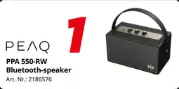 MediaMarkt PEAQ PPA 550-RW Bluetooth-speaker aanbieding
