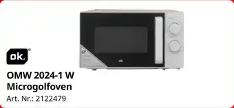 MediaMarkt ok. OMW 2024-1 W Microgolfoven aanbieding