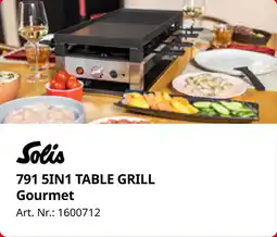 MediaMarkt Solis 791 5-in-1 Table Grill Gourmet aanbieding