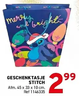 Trafic Geschenktasje Stitch aanbieding