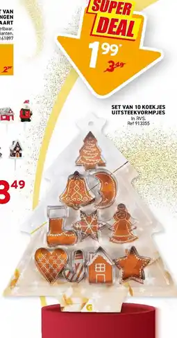 Trafic Koekjes Uitsteekvormpjes aanbieding