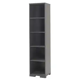 Vipack boekenkast Londen - antracietkleur - 195,2x45,5x45 cm - Leen Bakker