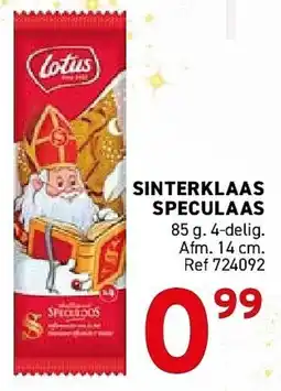 Trafic Sinterklaas Speculaas aanbieding