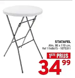 Trafic Statafel aanbieding