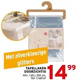 Trafic Tafellaken doorzichtig aanbieding