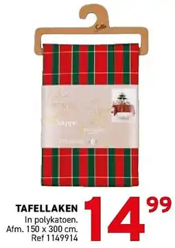 Trafic Tafellaken aanbieding