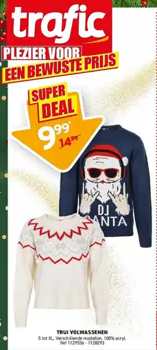 Trafic Trui Volwassenen aanbieding