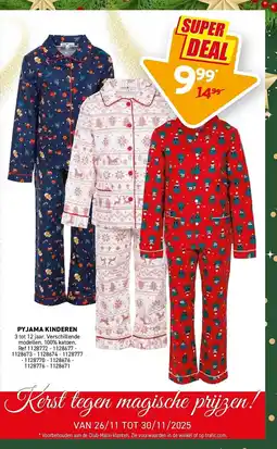 Trafic Pyjama kinderen aanbieding