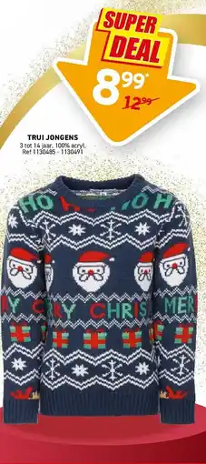 Trafic Trui jongens aanbieding