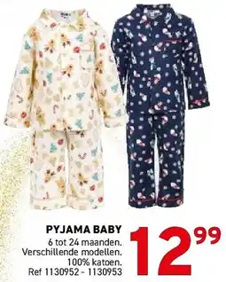 Trafic Pyjama baby aanbieding