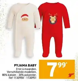 Trafic Pyjama baby aanbieding