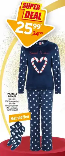 Trafic Pyjama Dames aanbieding
