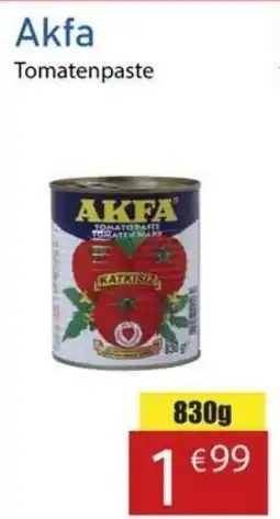 Tanger Markt Akfa Tomatenpaste aanbieding