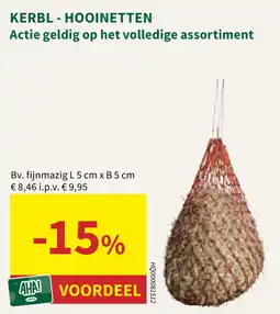 Horta Kerbl Hooinetten aanbieding