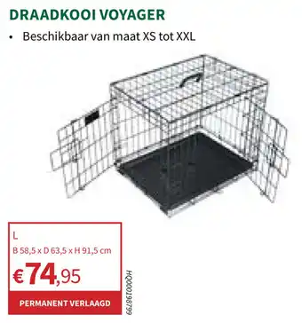 Horta Draadkooi voyager Large aanbieding