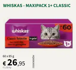 Horta Whiskas Maxipack 1 + Classic aanbieding