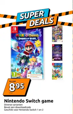 Action Nintendo Switch game aanbieding