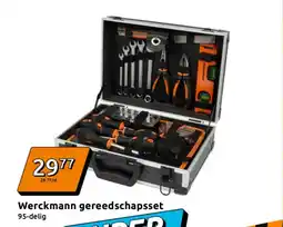 Action Werckmann Gereedschapsset aanbieding