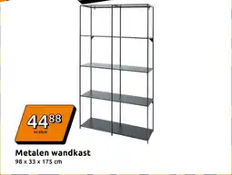 Action Metalen wandkast aanbieding