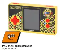 Action PAC-MAN spelcomputer aanbieding
