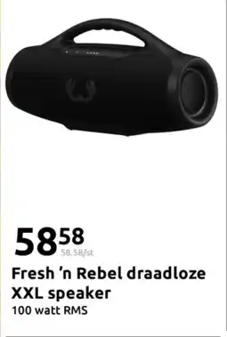 Action Fresh 'n Rebel draadloze XXL speaker aanbieding