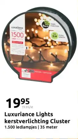 Action Luxuriance Lights kerstverlichting Cluster aanbieding