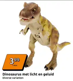 Action Dinosaurus met Licht en Geluid aanbieding